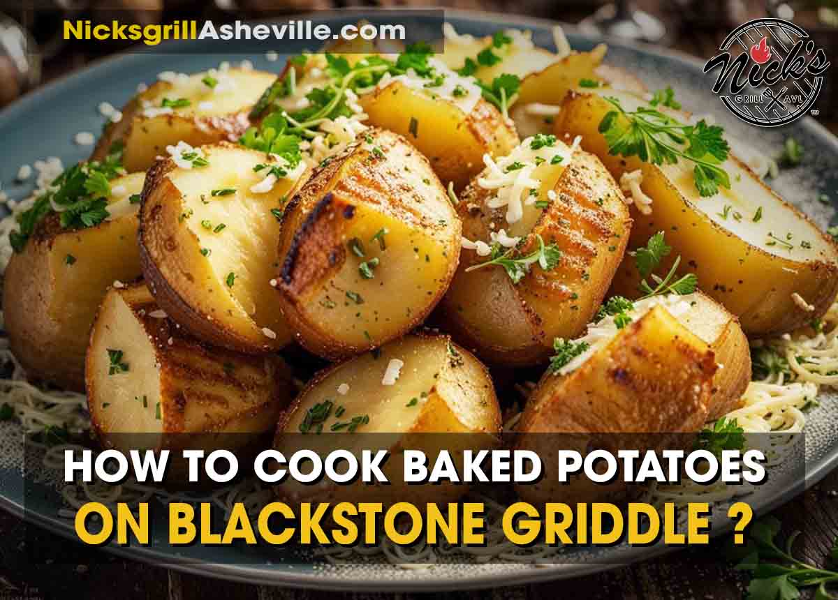 how to cook baked potatoes on blackstone griddle