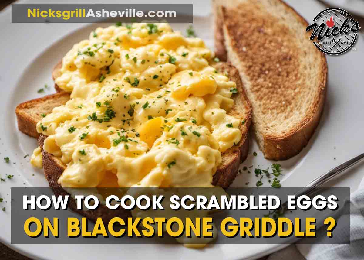 how to cook scrambled eggs on blackstone griddle